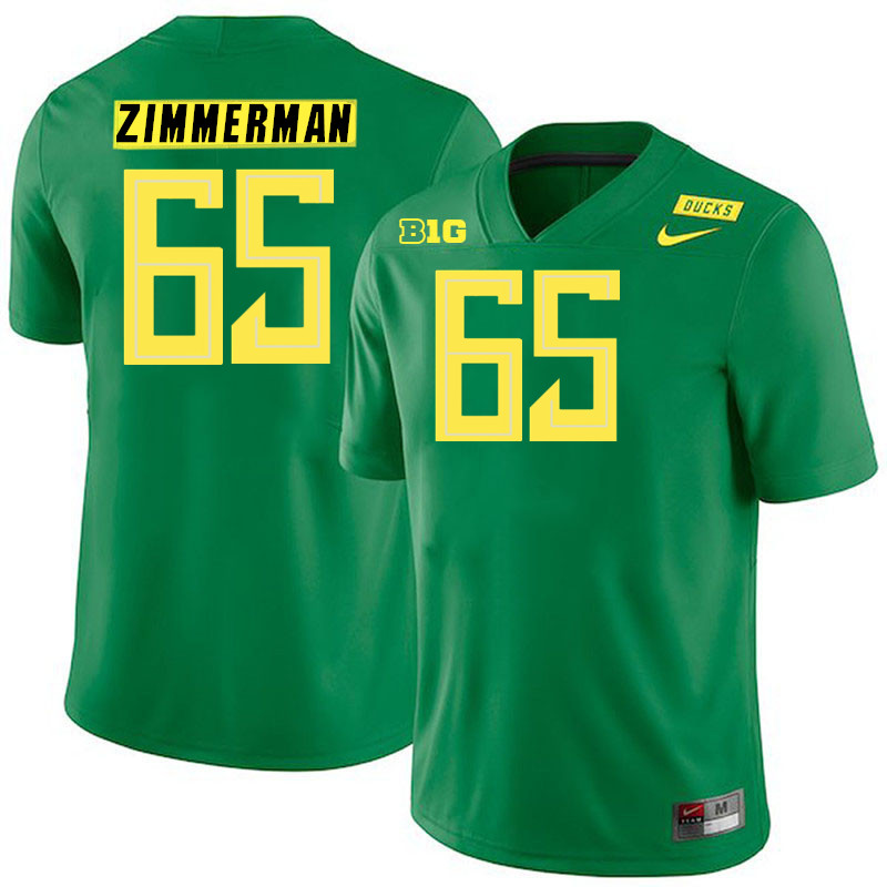 Gary Zimmerman Oregon Jersey,Oregon Ducks Football Uniforms Youth-Alternate Green